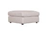 Picture of HOKIO Feather Filled Modular Corner Sofa with Ottoman (Off-white)