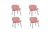 Picture of VINTAGE Accent Chair (Pink) - 4 Chairs in 1 Carton