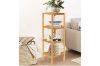 Picture of SCANDI 116x30cm 4-Tier Square Shelf