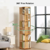 Picture of MINIMALIST Rotation Book Shelf in Natural Color (6 Layer)