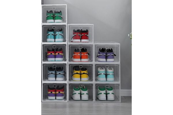 Picture of MONOLA Hard Shell Large Size Stackable Shoe Storage Box Unit