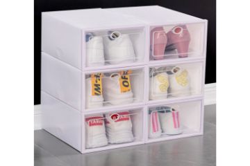 Picture of (SET OF 6) VEDA Stackable Shoe Storage Unit