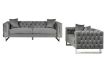 Picture of ASTRA 3/2 Seater Velvet Sofa Range (Grey)