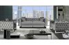 Picture of ASTRA Velvet Sofa Range (Grey) - 1 Seater