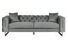 Picture of ASTRA Velvet Sofa Range (Grey) - 3+2+1 Sofa Set