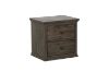 Picture of [FLOOR MODEL CLEARANCE] MADISON 2-Drawer Bedside Table (Dark)
