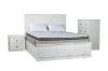 Picture of MADISON 4PC Bedroom Range (White)  -  Queen