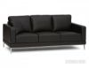 Picture of Eden Sofa Range in Black color - 3 Seater