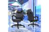 Picture of ZELDA Gaming Chair with Footrest (Blue)