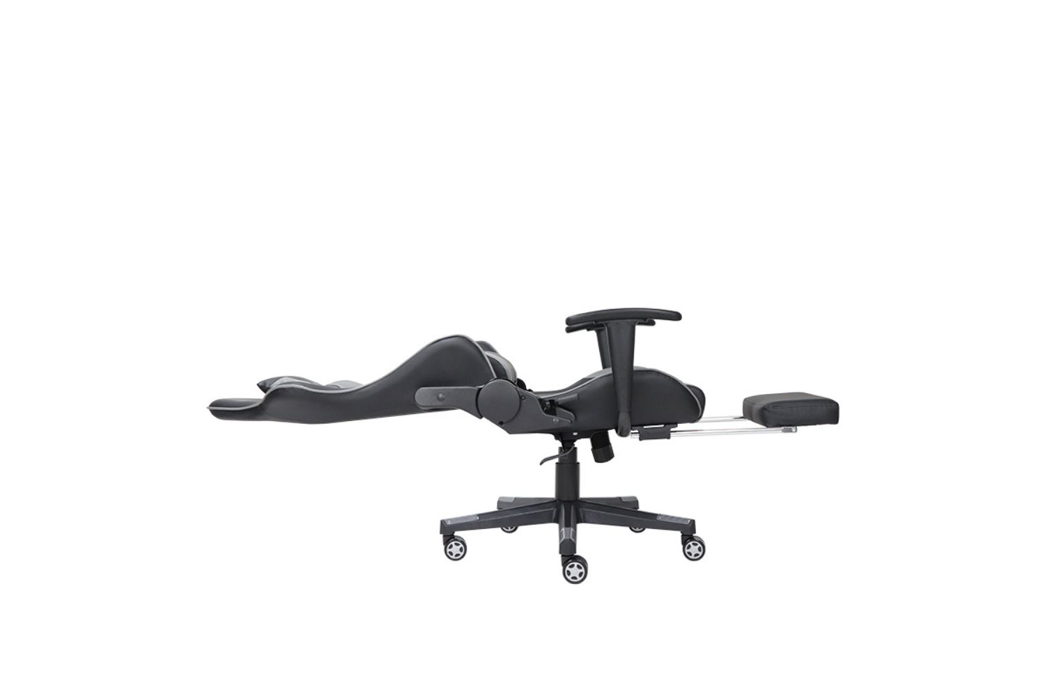 EVOLUTION Gaming Chair with Footrest (Grey)