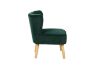 Picture of EVELYN Velvet Accent Chair (Green) - Each