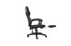 Picture of ZELDA Gaming Chair with Footrest (Black)