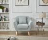 Picture of LUNA Sofa with Pillows (Light Grey) - 2 Seater