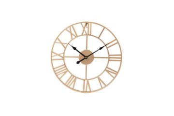 Picture of ROMA 60 Metal Wall Clock (Golden)