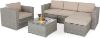 Picture of HAMPTON 6PCS Modular Patio Sofa Set (Grey /Khaki)