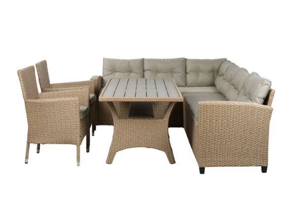 Picture of ALBANY Outdoor Corner Sofa Set with 2 Arm Chairs