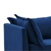 Picture of DIEGO Corner Sofa with Ottoman (Blue)