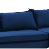 Picture of DIEGO Corner Sofa with Ottoman (Blue)