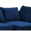 Picture of DIEGO Corner Sofa with Ottoman (Blue)