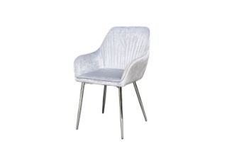 Picture of OPULENT Velvet Dining Chair (Silver) - Each