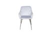 Picture of OPULENT Velvet Dining Chair (Silver) - Single
