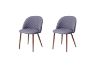 Picture of SVELTE Fabric Dining Chair (Grey) - Single