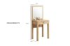 Picture of YORU Japanese Dressing Table with Mirror + Stool