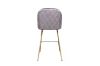 Picture of MILAN Velvet Barstool (Grey)