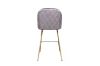 Picture of MILAN Velvet Barstool (Grey) - 2 Chairs in 1 Carton