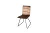 Picture of ZENITH Velvet High Back Dining Chair (Brown)