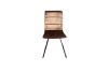 Picture of ZENITH Velvet High Back Dining Chair (Brown) - Each