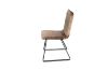 Picture of ZENITH Velvet High Back Dining Chair (Brown) - 4 Chairs in 1 Carton