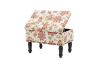 Picture of ROUX Fabric Storage Ottoman (Flower)