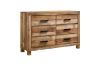 Picture of ROLAND 6-Drawer Dresser with Mirror (Natural)