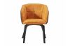 Picture of CRESTA Velvet Arm Chair (Yellow) - 2 Chairs in 1 Carton