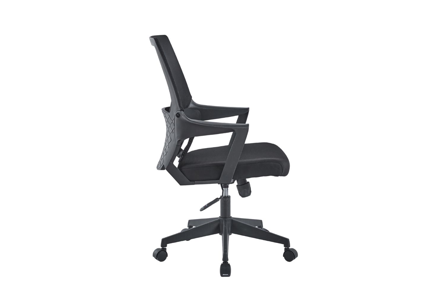 ZENITH Mid Back Office Chair (Black)