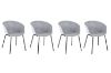 Picture of FUSION Arm Chair (Grey) - 4 Chairs in 1 Carton