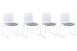 Picture of NEXUS Stackable Dining/Visitor Chair (Grey)- 4 Chairs in 1 Carton
