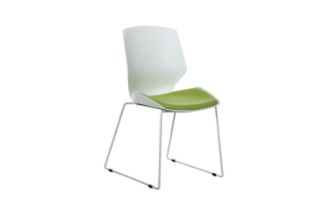 Picture of SOLACE Stackable Dining/Visitor Chair (Green) -  Single