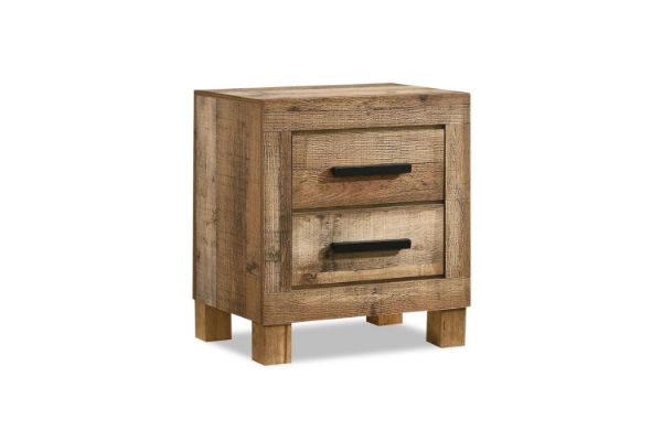 Picture of ROLAND 2-Drawer Bedside Table (Natural)