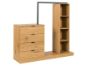 Picture of BARNWOOD 137cmx145cm Open Wardrobe with Storage Chests 