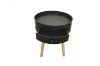 Picture of JAMES D39 1-Drawer Round Side Table (Black)