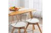 Picture of EFRON Dining Chair with White  Cushion (Clear) - Each