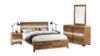 Picture of LEAMAN Bedroom Combo in King Size (Acacia Wood) - 4PC