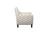 Picture of BOBBY Accent Chair With Pillow (Grey & White)
