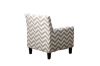 Picture of BOBBY Accent Chair With Pillow (Grey & White)