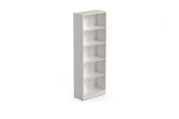 Picture of ZARA 620 175x62cm - 5 Layers Slim Bookshelf (White)