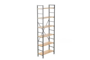 Picture of CITY 182x60cm Narrow Bookshelf (Black)