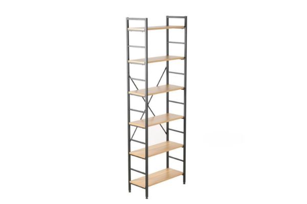 Picture of CITY 182x60cm Narrow Bookshelf (Black)