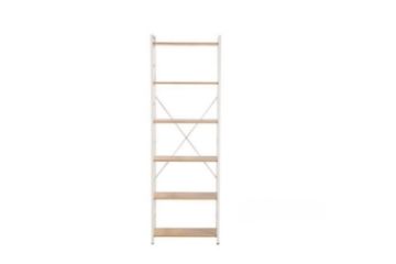 Picture of CITY 182x60cm Narrow Bookshelf (White)